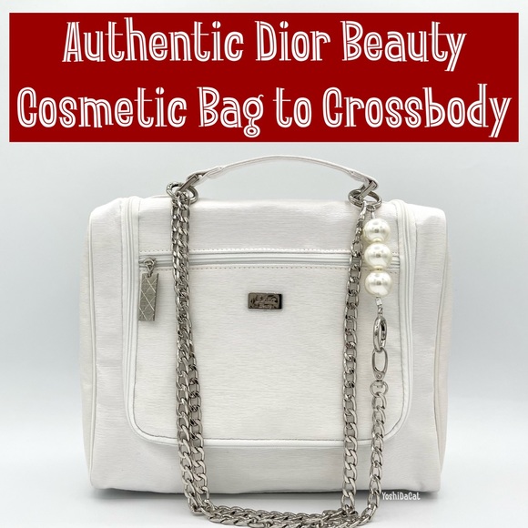 🆕 Dior Beauty Large Cosmetic Case to Crossbody / Shoulder Bag Purse New Handbag - Picture 1 of 16